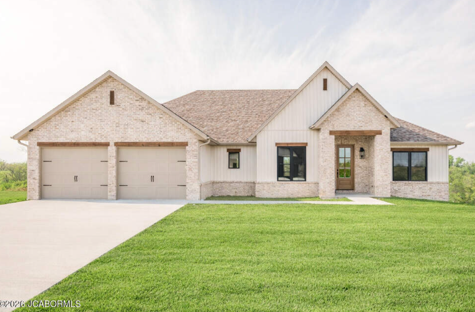 Rendering of home for sale. 