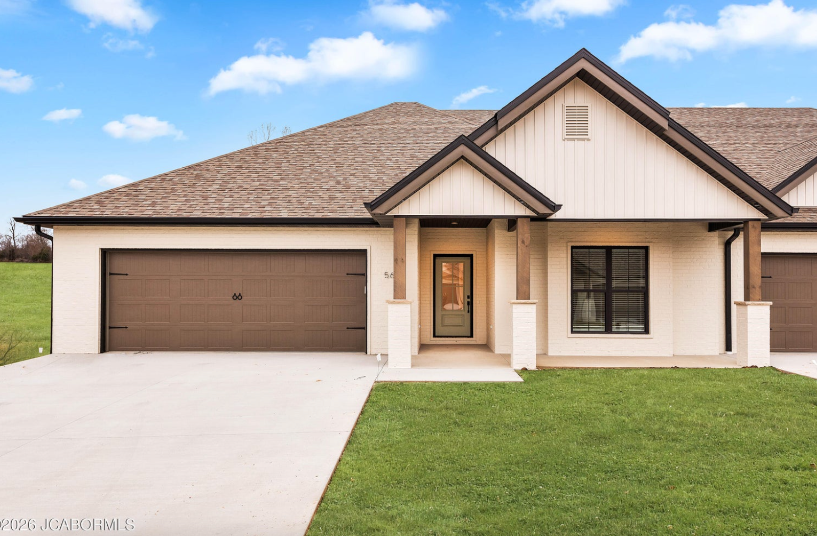 Rendering of home for sale. 