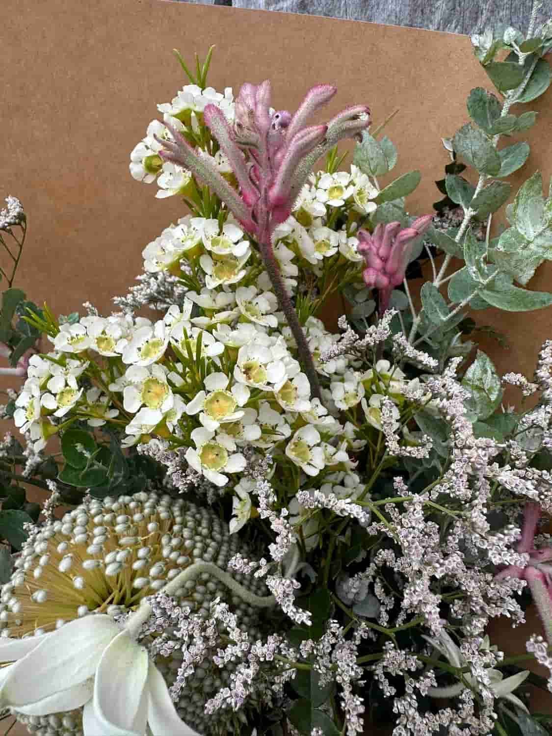 a Close Up of a Bouquet of Flowers on a Table — Flowers by Suzanne in Morpeth, NSW