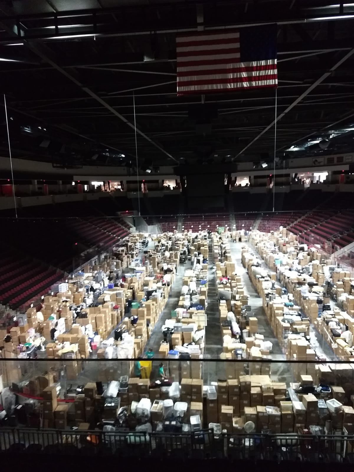 A large studio filled with lots of boxes — Ashland, MA — White Cleaning Company