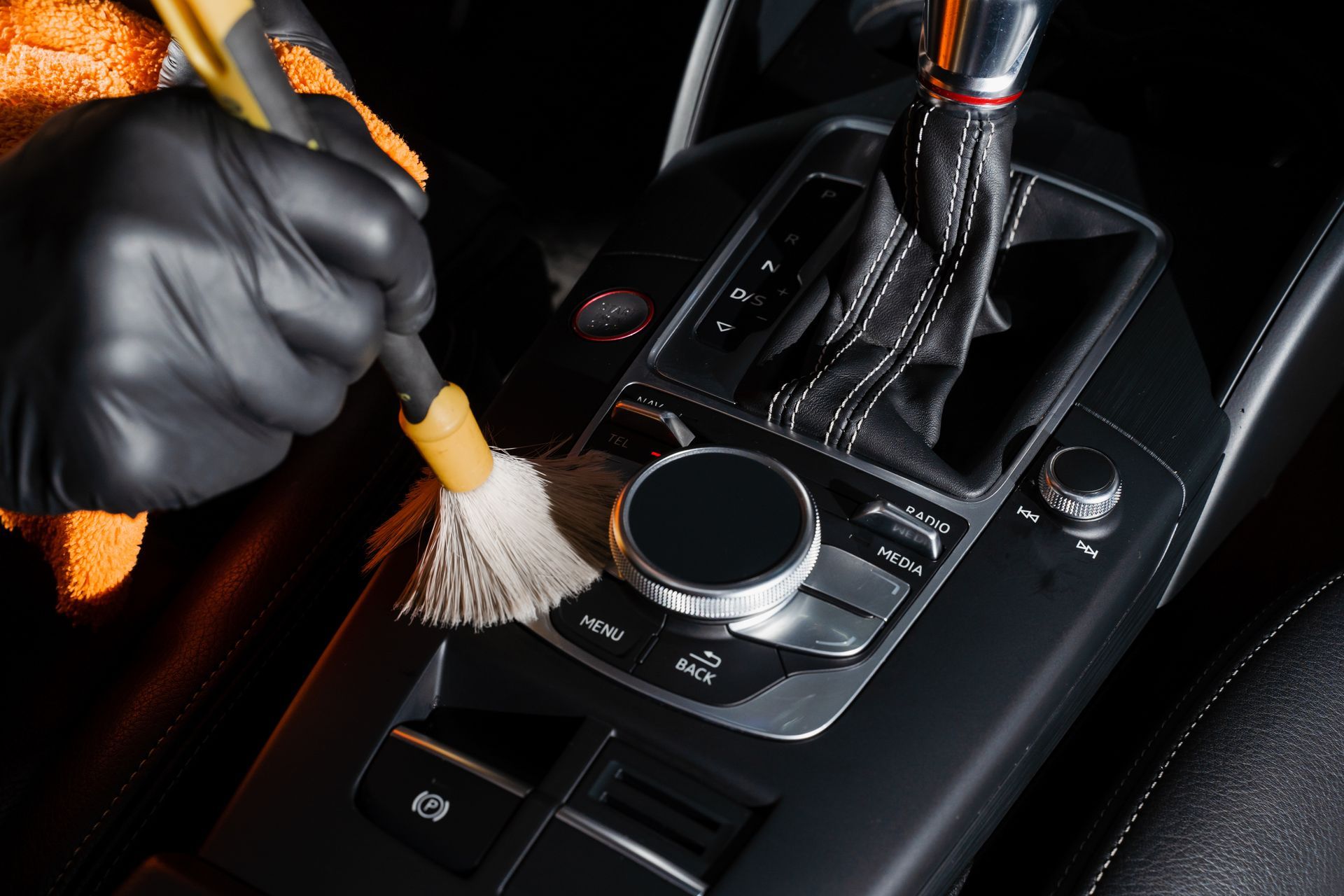 Mechanic Detailing Car | Texas Hill Country Diesel and Automotive