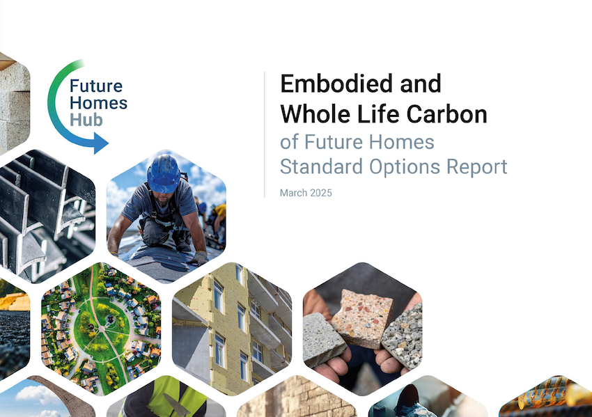 Cover of Embodied Whole Life Carbon report