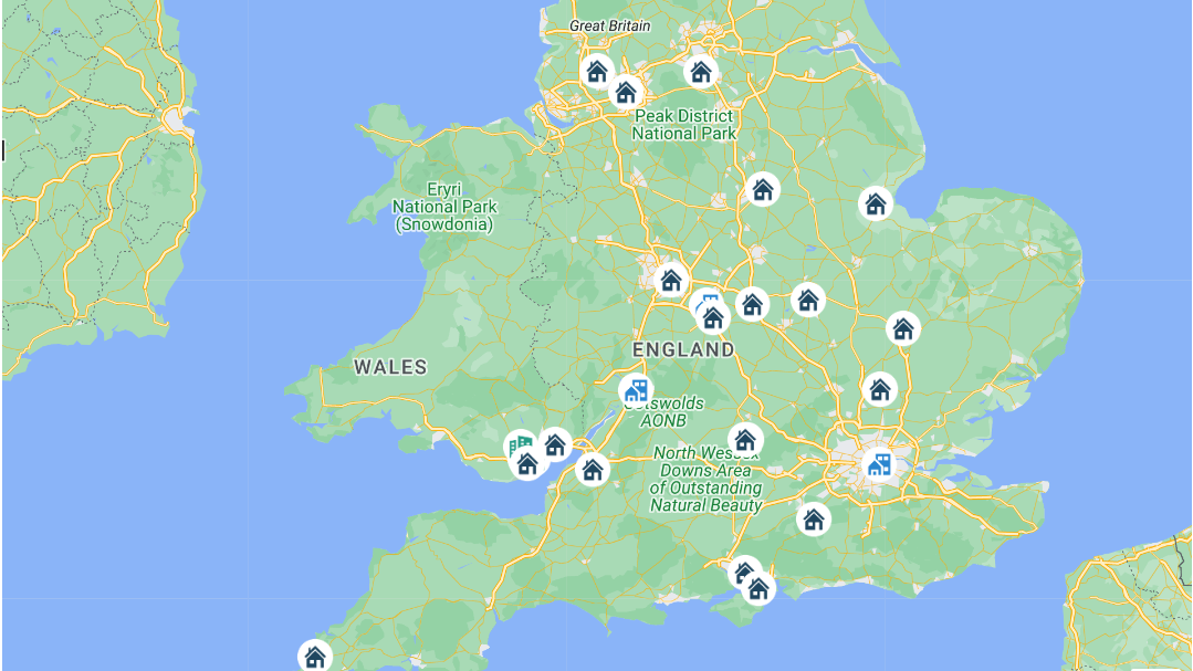 Launch of low carbon homes trials and demonstrators map