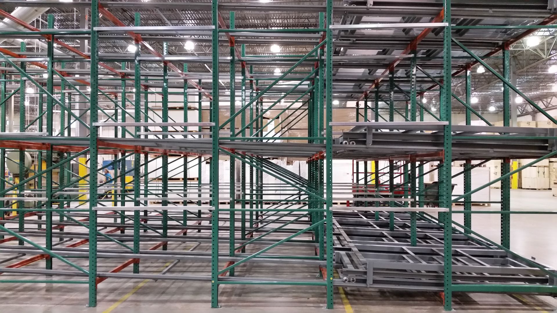 High Density Push Back Rack System by Phil Strouth