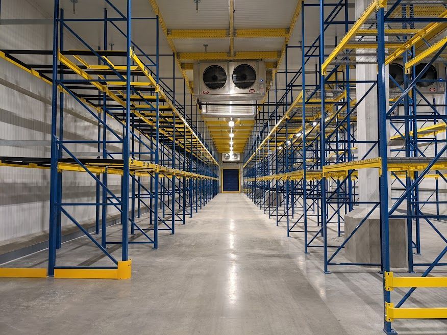 Heavy Duty Structural Steel Pallet Rack system for Freezer and Cooler