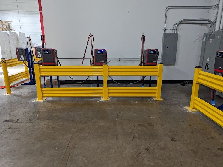 Lift Out Style Guard Rails