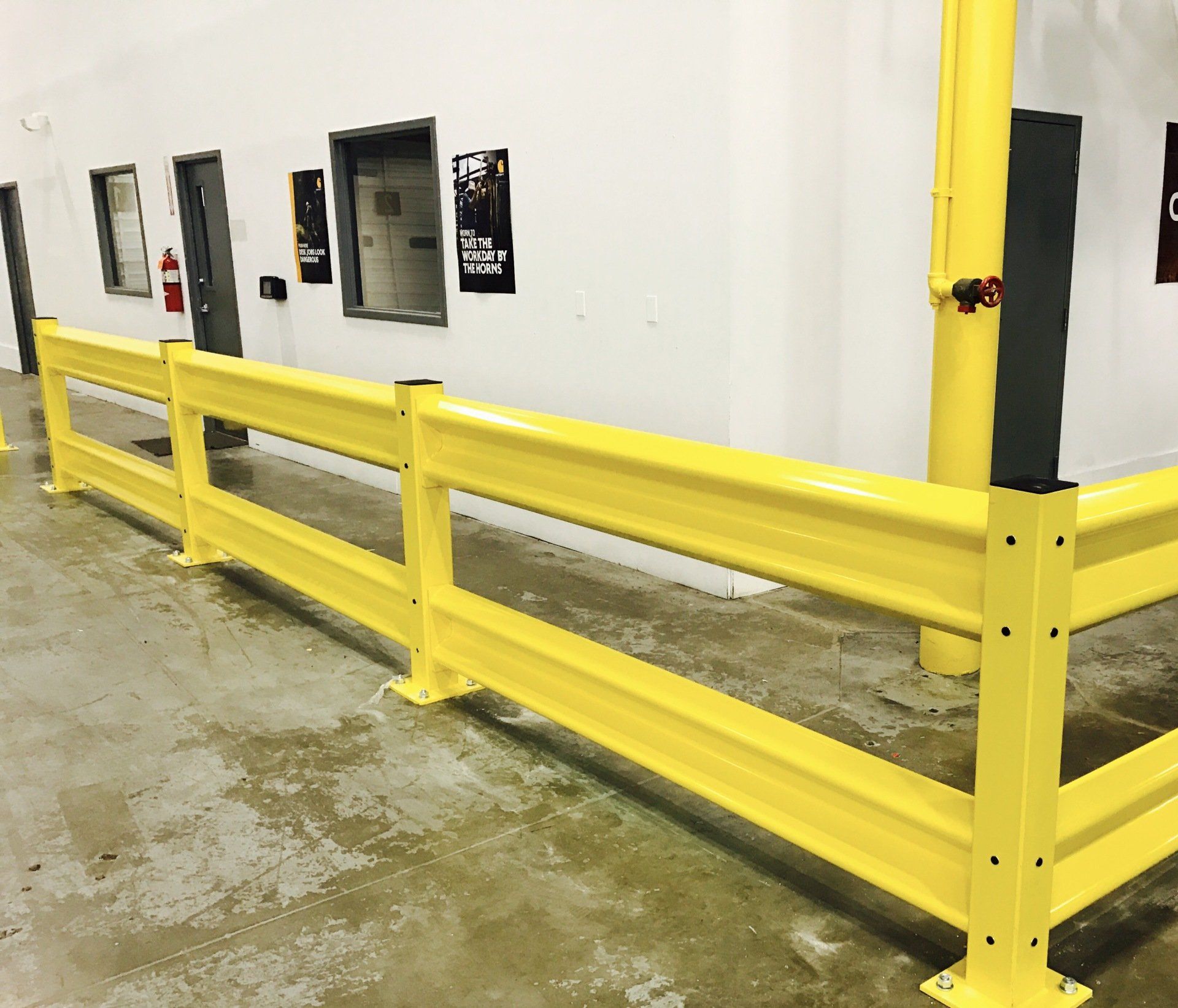 Heavy duty guardrail protection system quick ship pricing