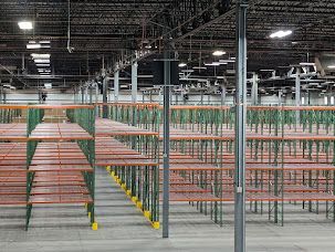 12,000 pallet position storage pallet rack system