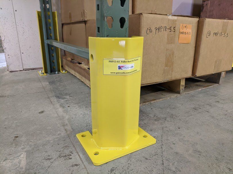 PRP12-4.6 Pallet rack post protector quick ship 12