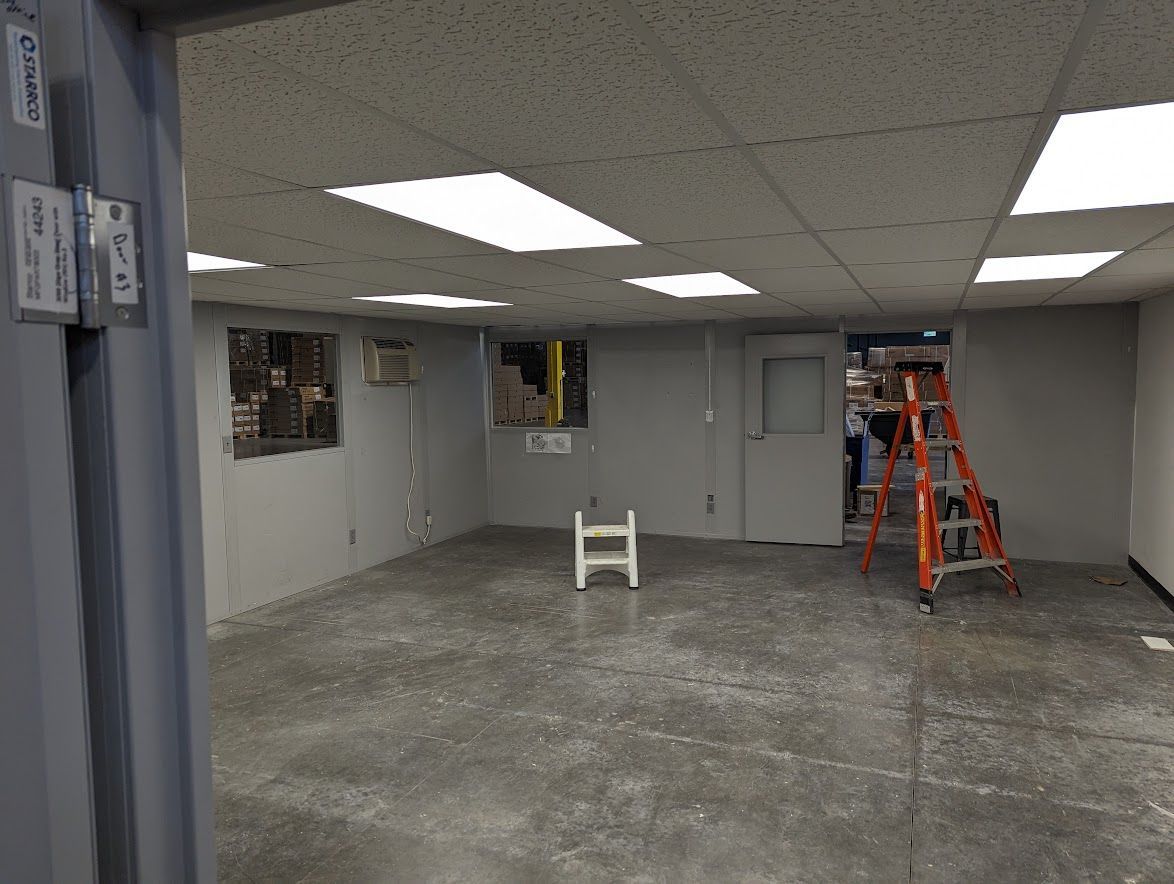 Starrco Modular Office System Renovation to meet Code
