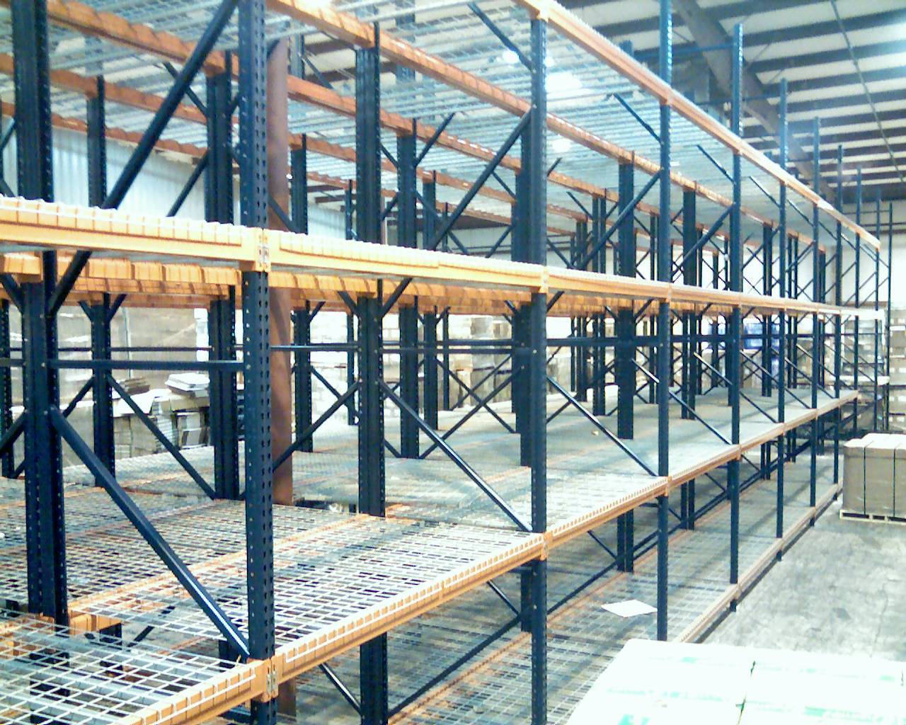 Wire Decking for Industrial Pallet Rack Storage quick ship and economical