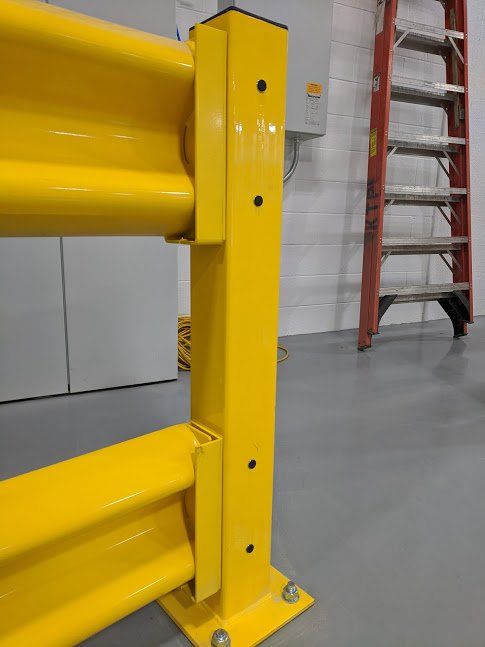 Guardrail End Post 42