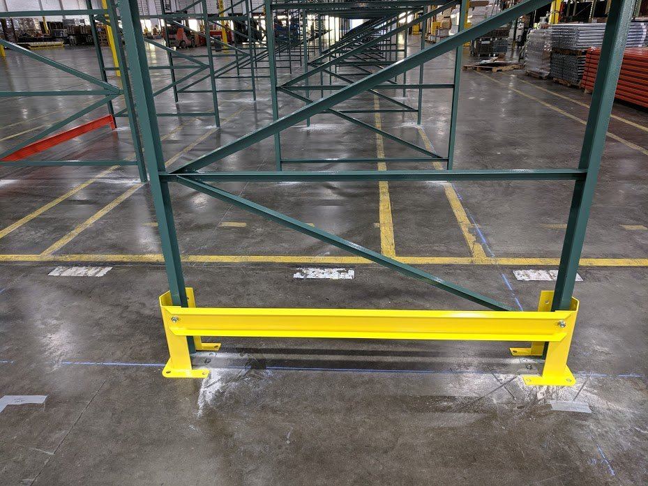 Heavy duty structural pallet rack