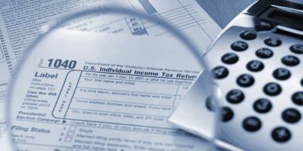 Individual income tax return form