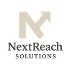 Logo for NextReach Solutions: beige 