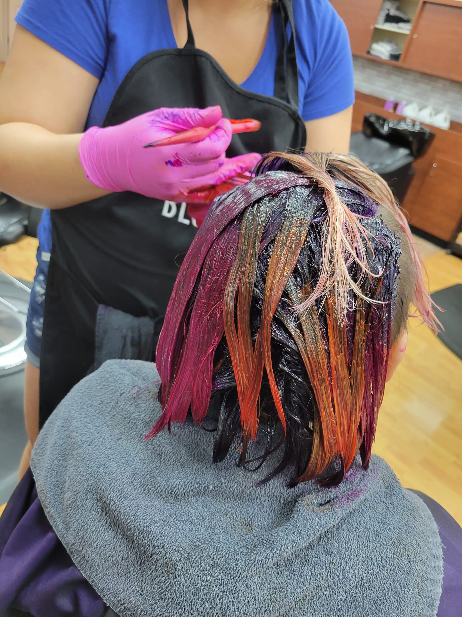 Applying Hair Color — Canton, MI — Hair FX Studio