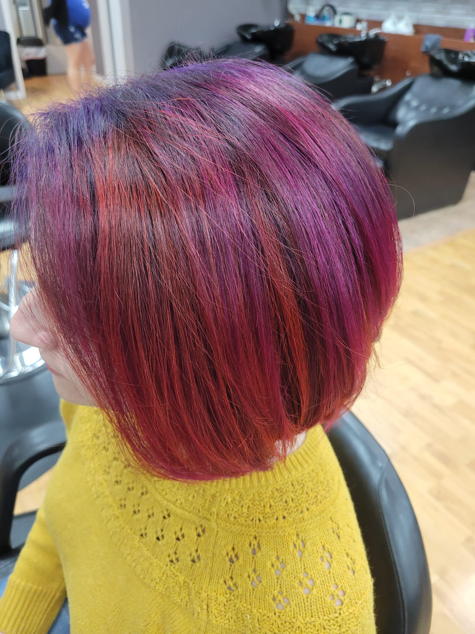 Woman With Red Hair — Canton, MI — Hair FX Studio