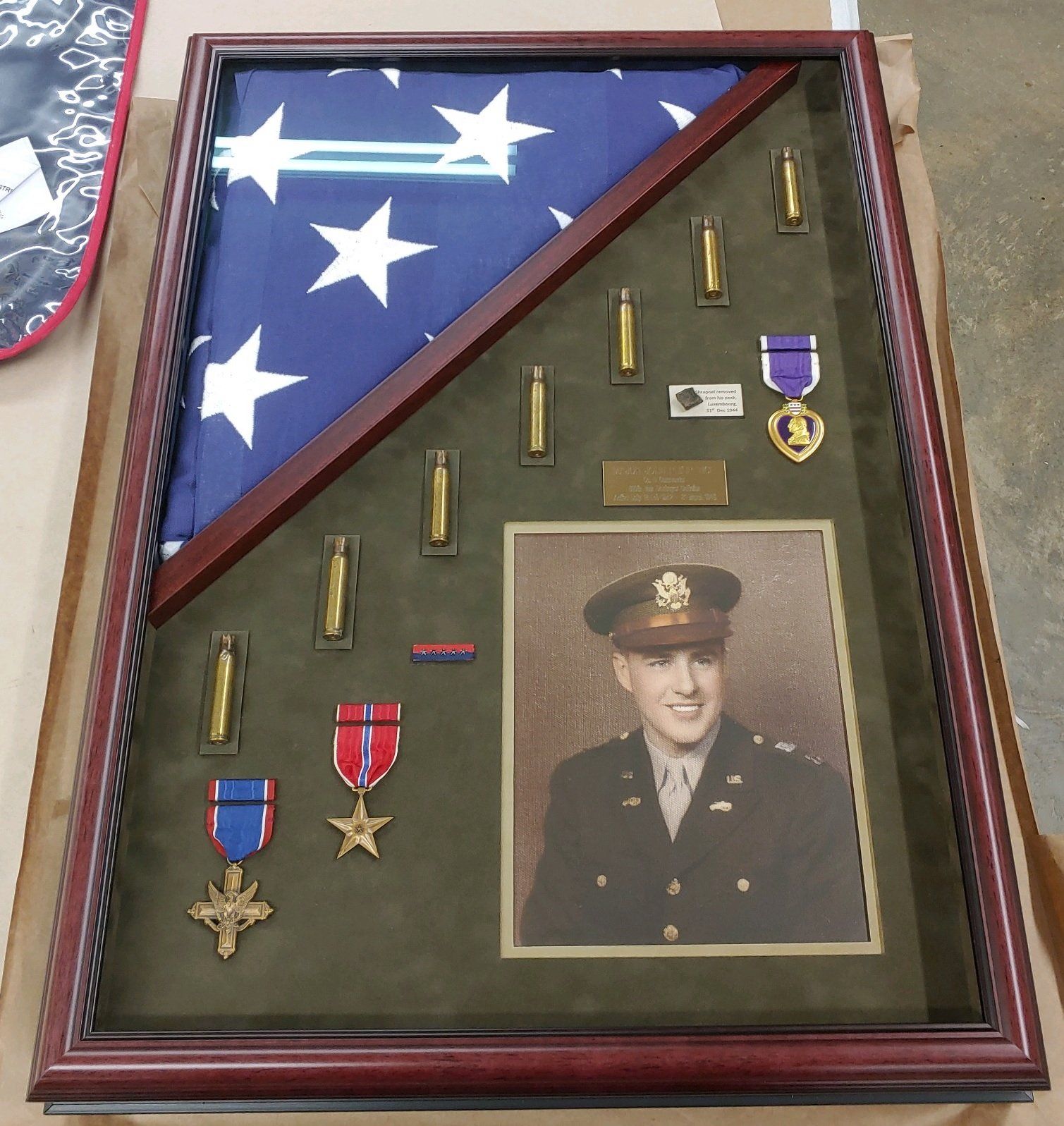 Custom Framing Pensacola, FL | Military Award Framing, Picture Frames ...