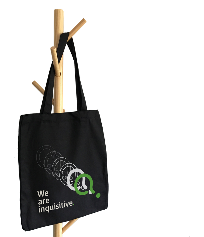 Inquisitive Inc - We are Inquisitive tote