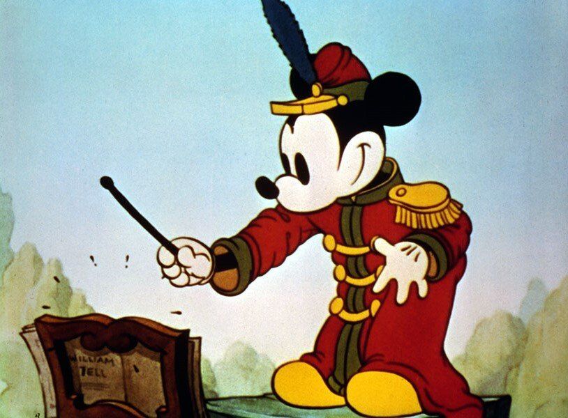 Mickey Mouse, The Band Concert, The Walt DIsney Company: 100 Years in 100 Weeks