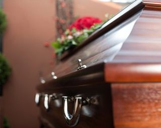 Brown Wood Casket | Cohoes, NY | Stanton-Farrell Funeral Home, Inc