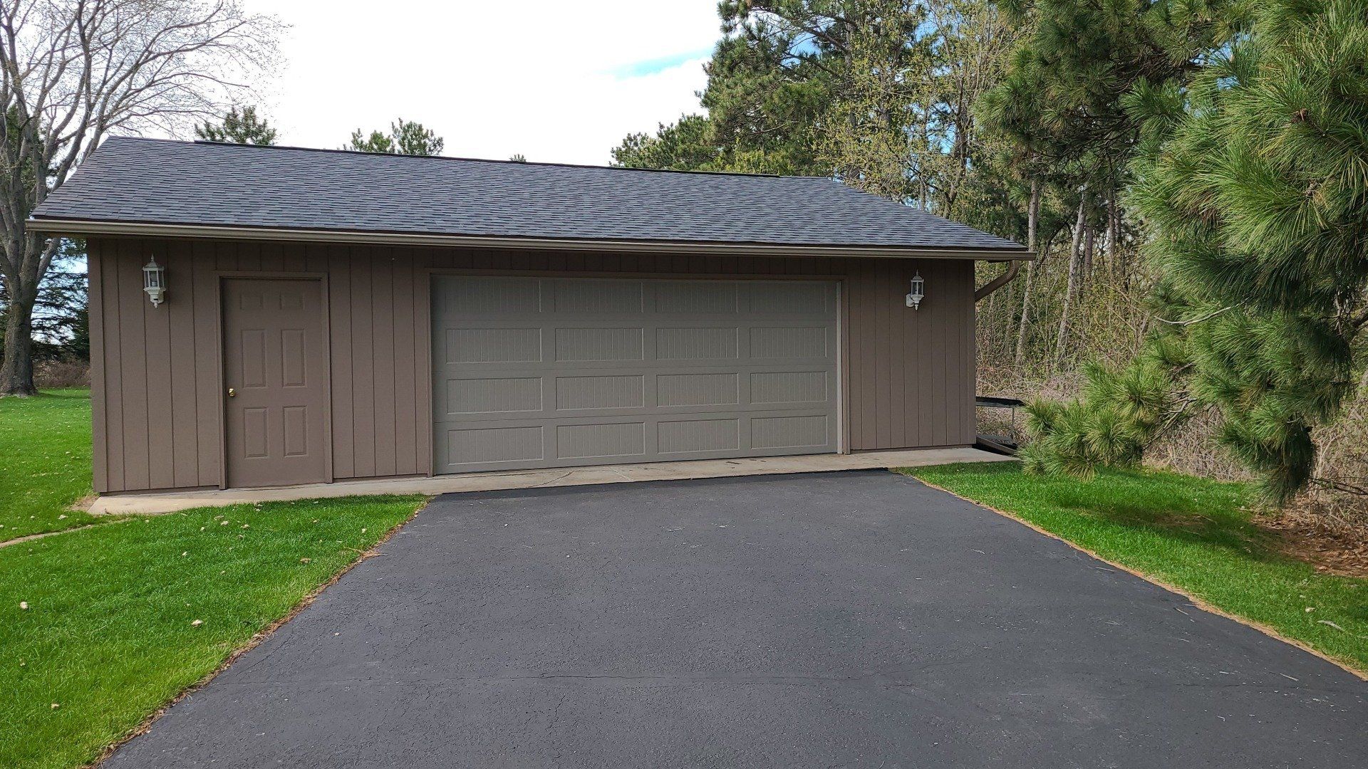 Minimalist Garage Door Manufacturers Minnesota with Simple Decor