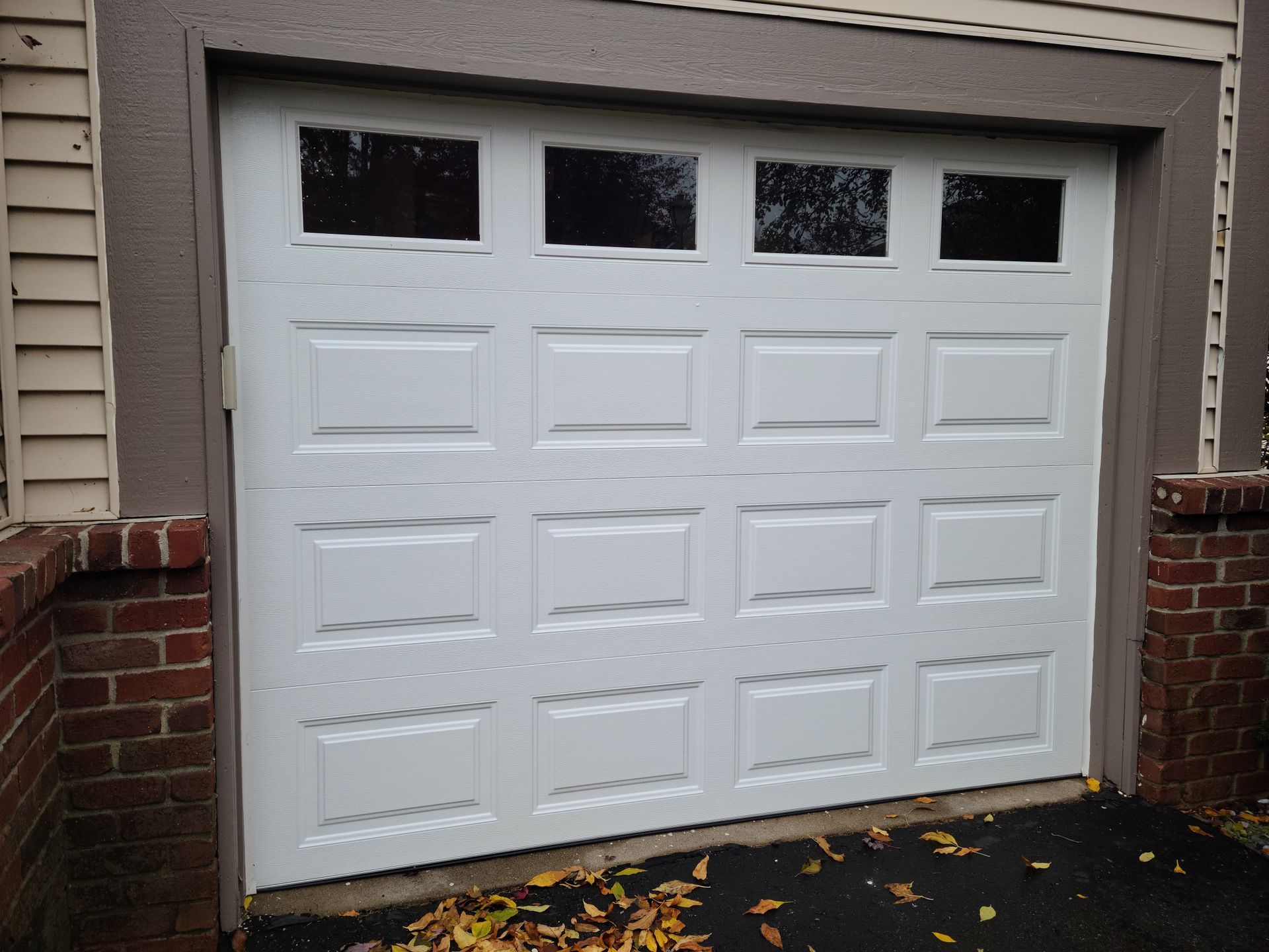 Triple Wooden Garage Door | St. Paul, MN | PDQ Garage Door Service