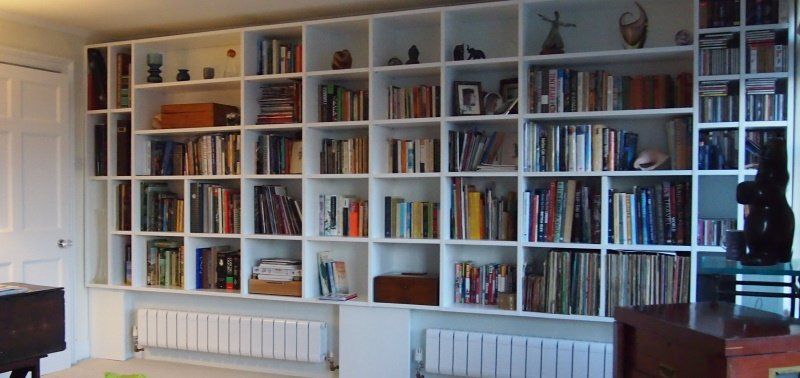 Individually Designed Integrated Bookcases