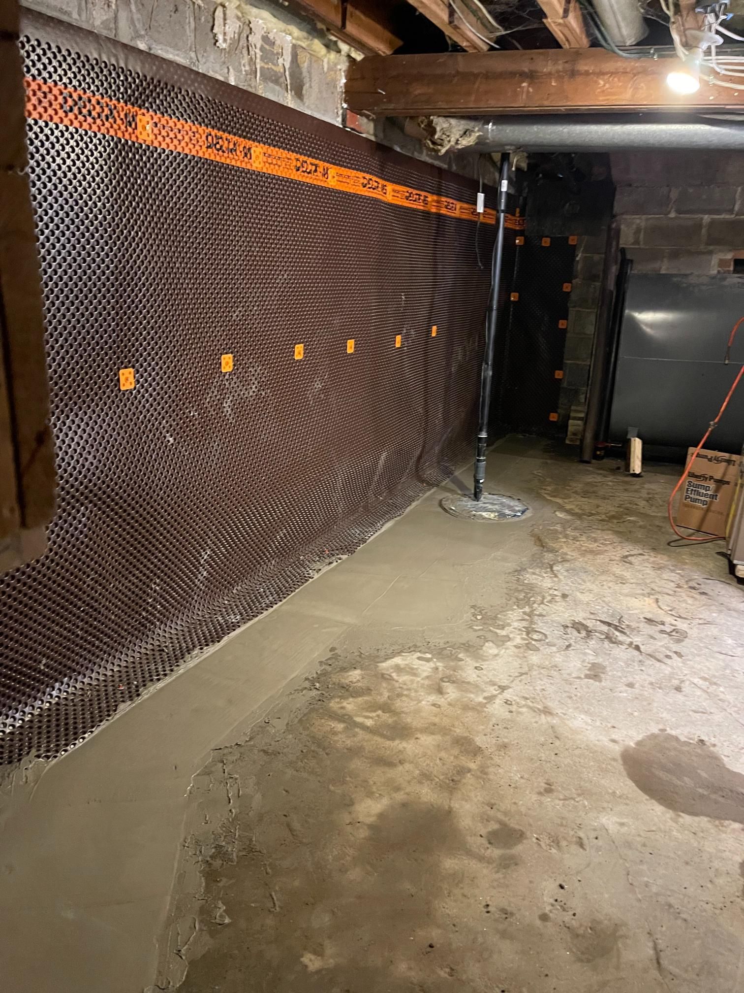Interior Drainage Systems for Basements and Foundations