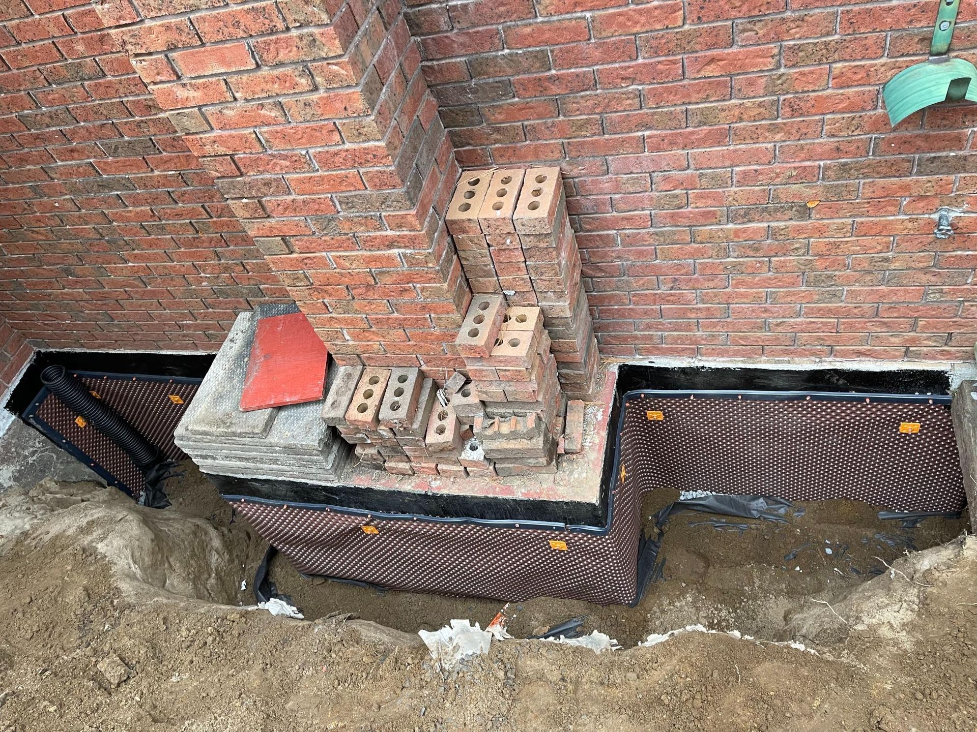 Waterproofing project in Haliburton 