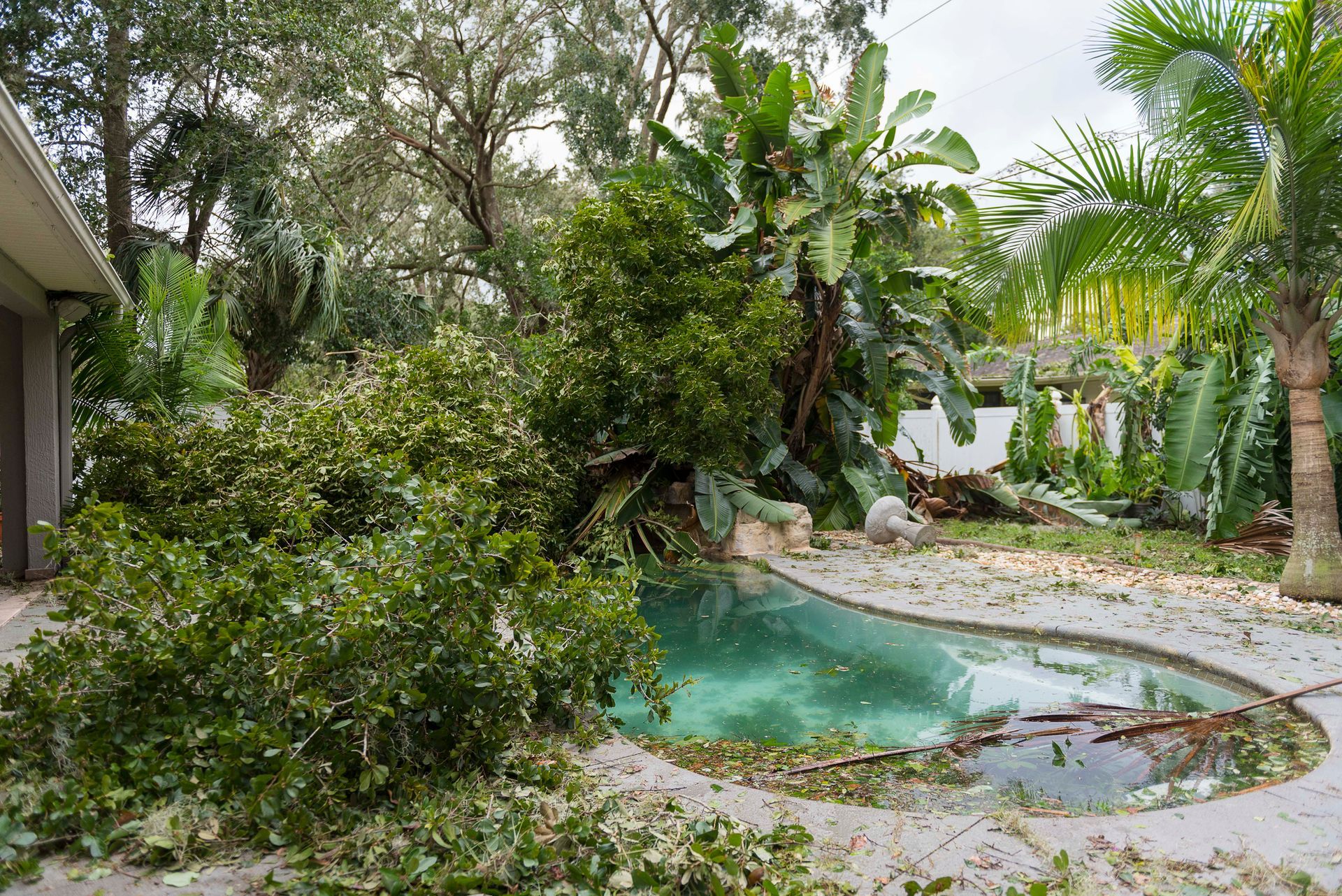 Natural disaster aftermath.