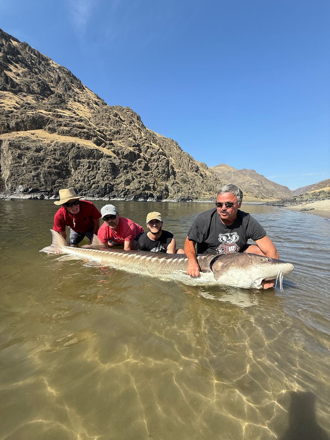sturgeon fishing guide Idaho