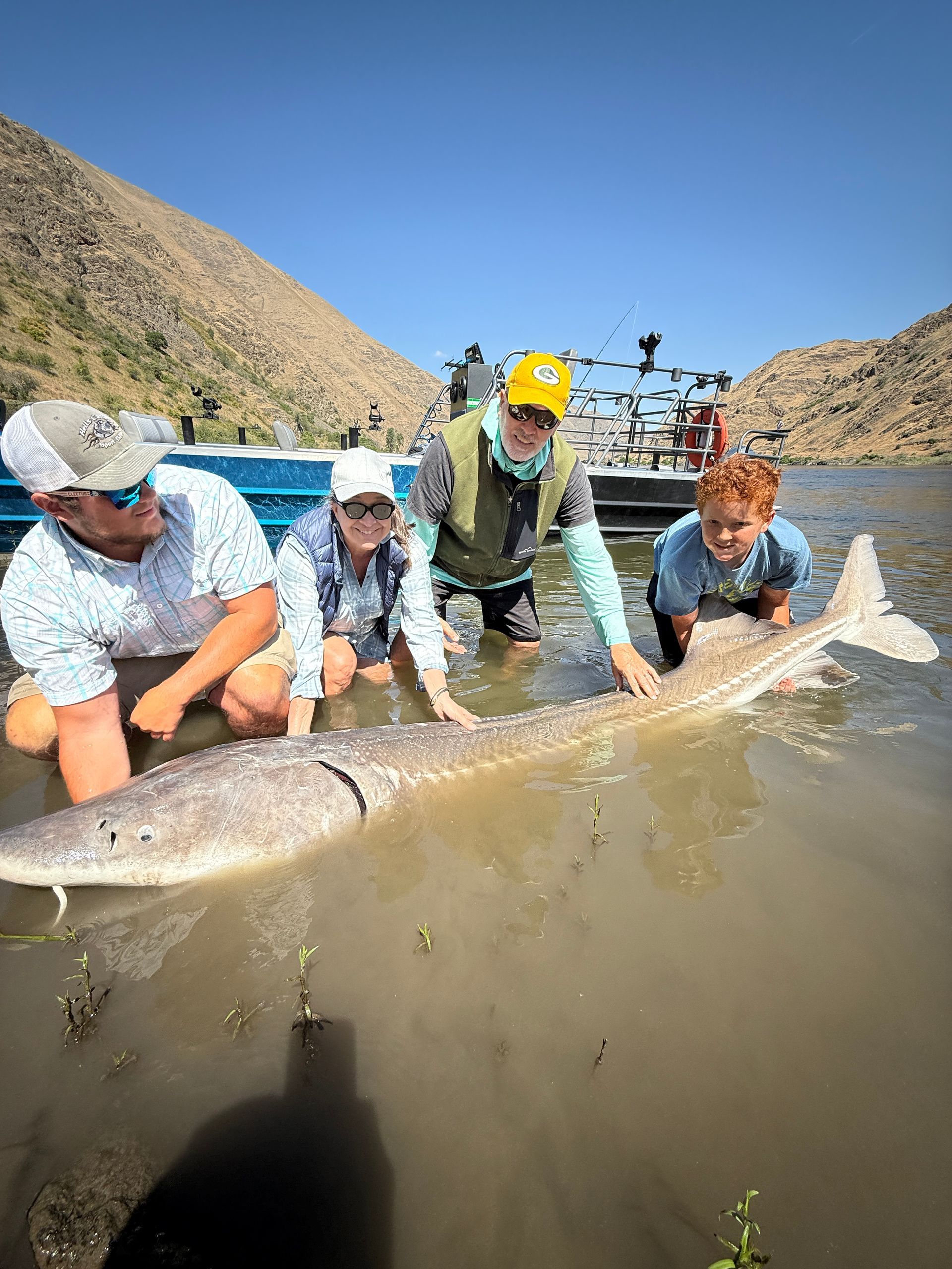 Summer Sturgeon Fishing Trips