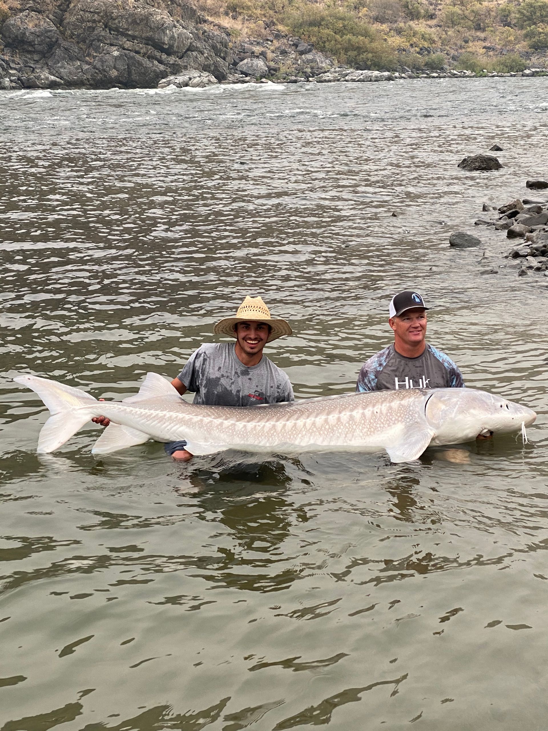 Sturgeon fishing guide Idaho