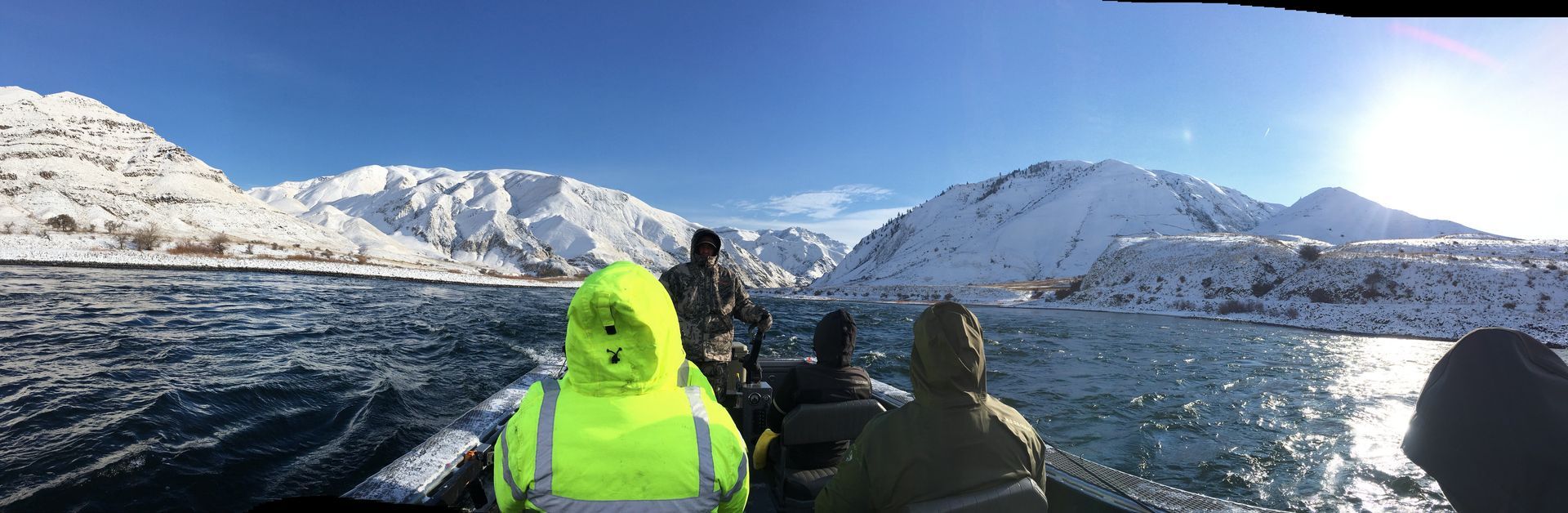 scenic Hells Canyon in the winter