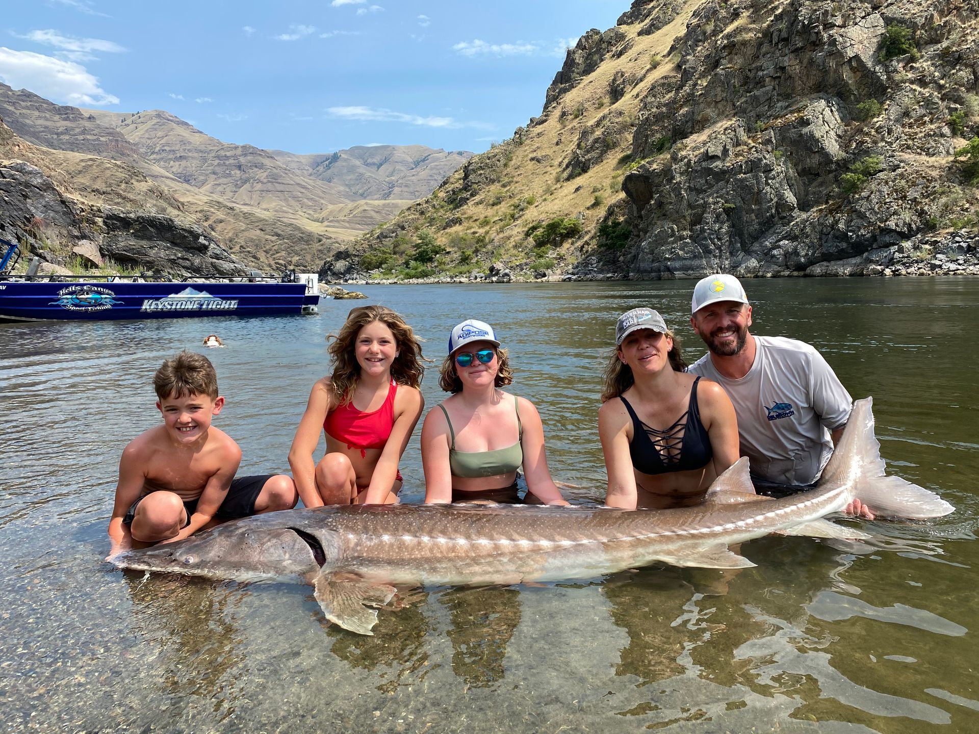 guided sturgeon trips Idaho