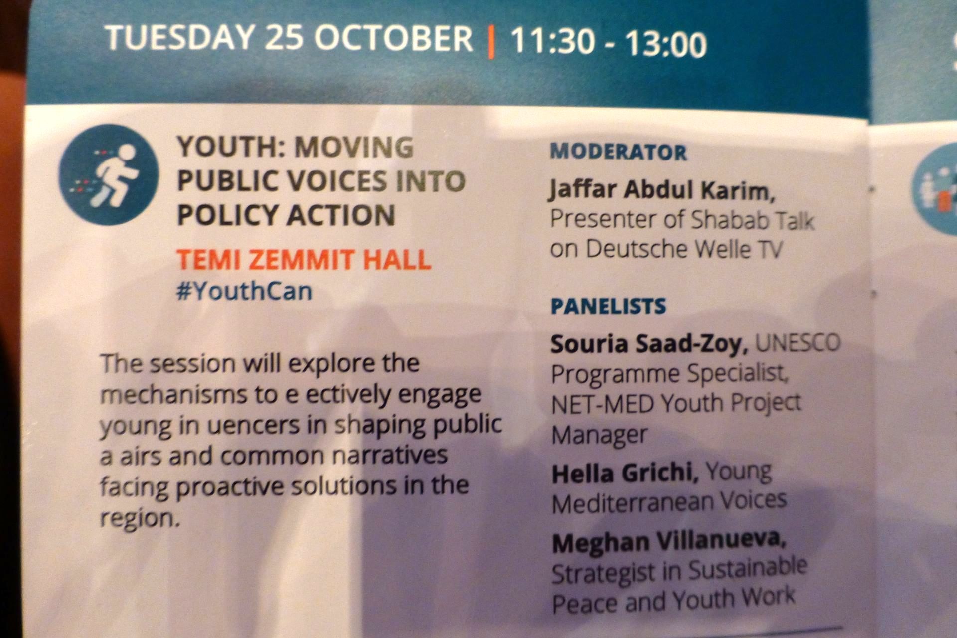 Tagesplan vom 25. Oktober als Powerpoint