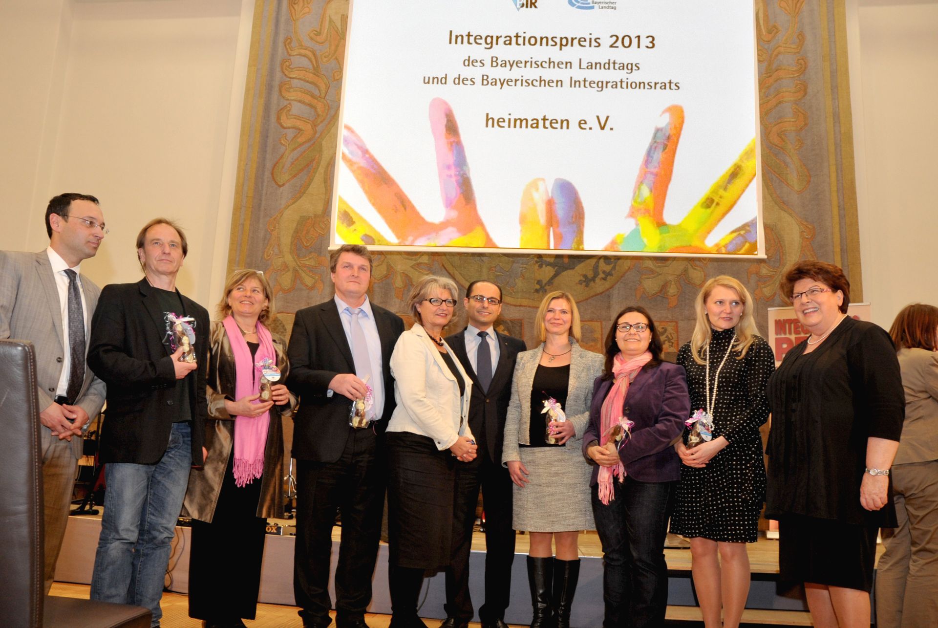 Jury Integrationspreis 2013 im Bayer. Landtag