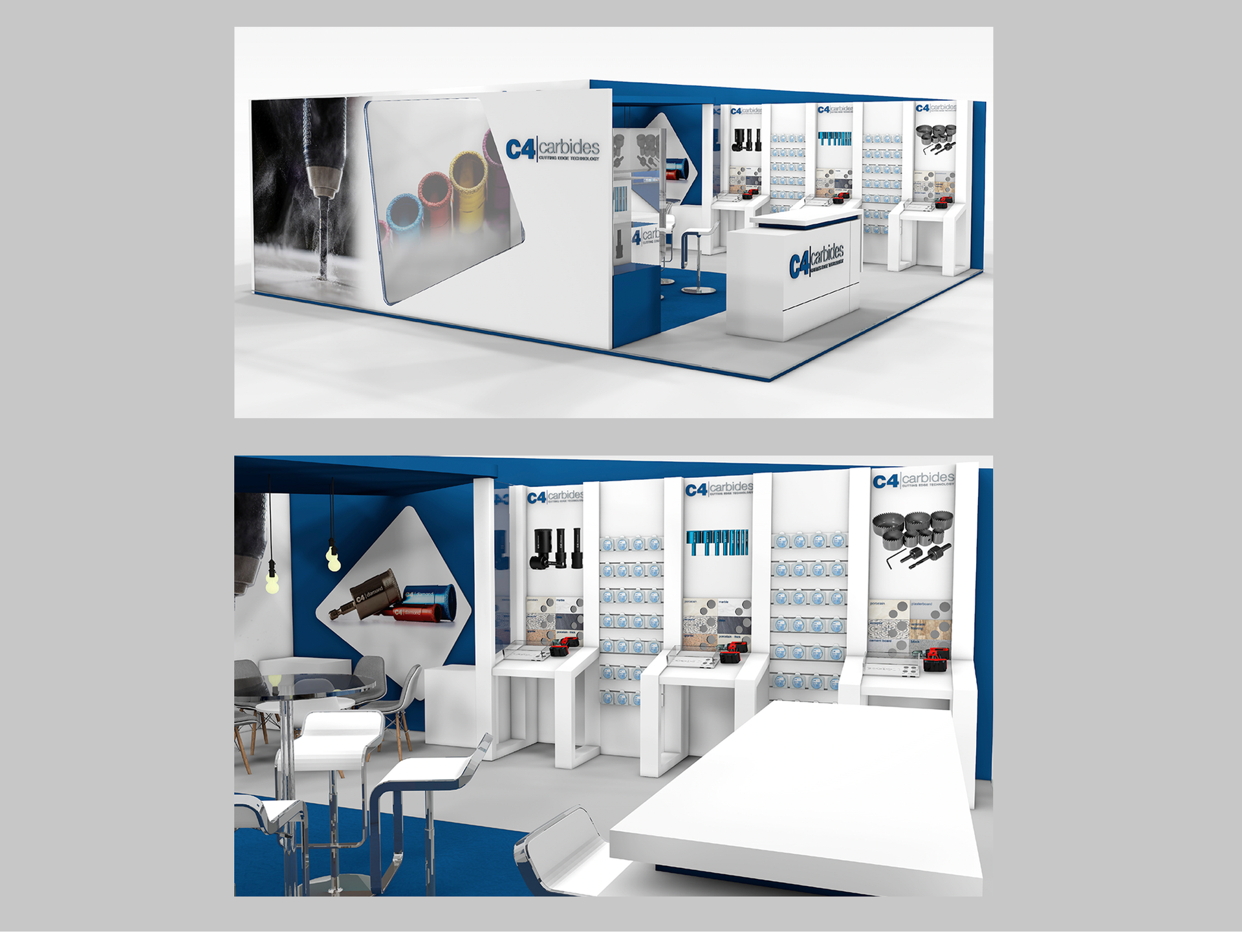 C4 carbides stand design for Koln 2022