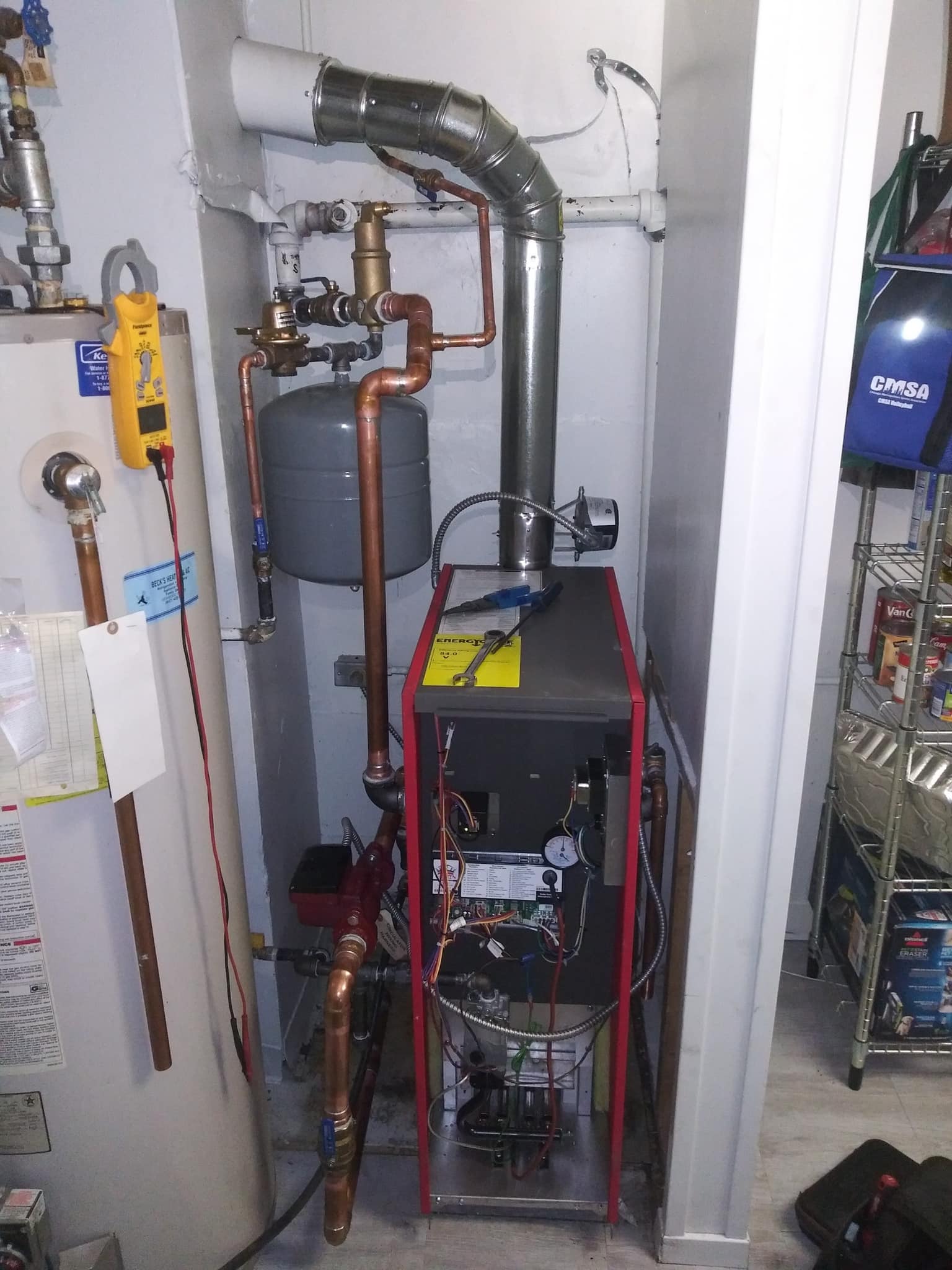 New Boiler Install — Elgin, IL — MDM Heating & Cooling, Inc.
