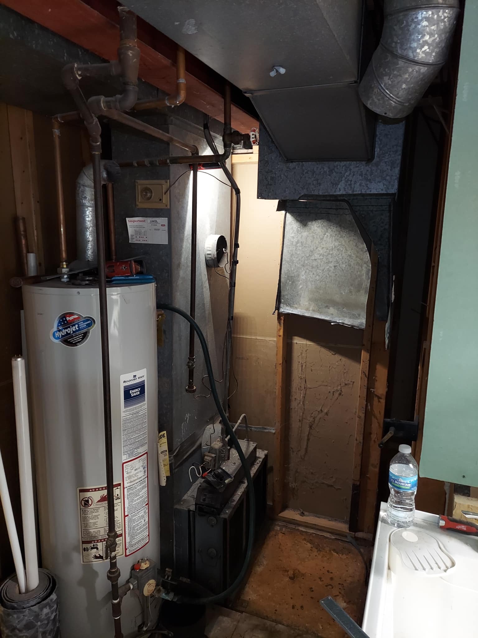 New Furnace and Case Coil Install — Elgin, IL — MDM Heating & Cooling, Inc.