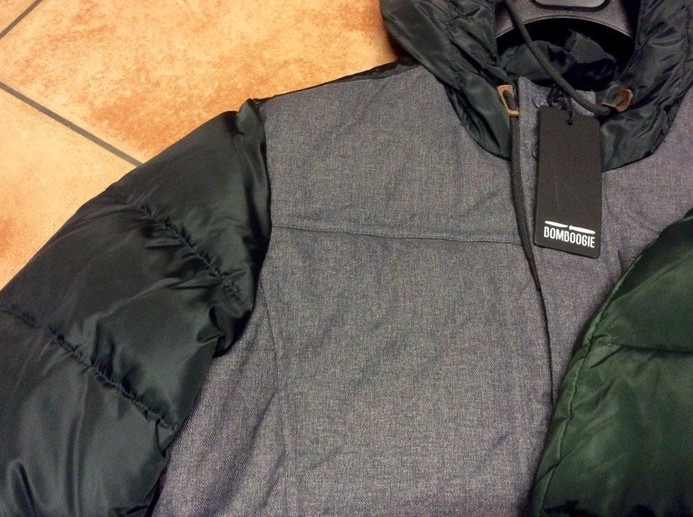 giubbotto uomo double face