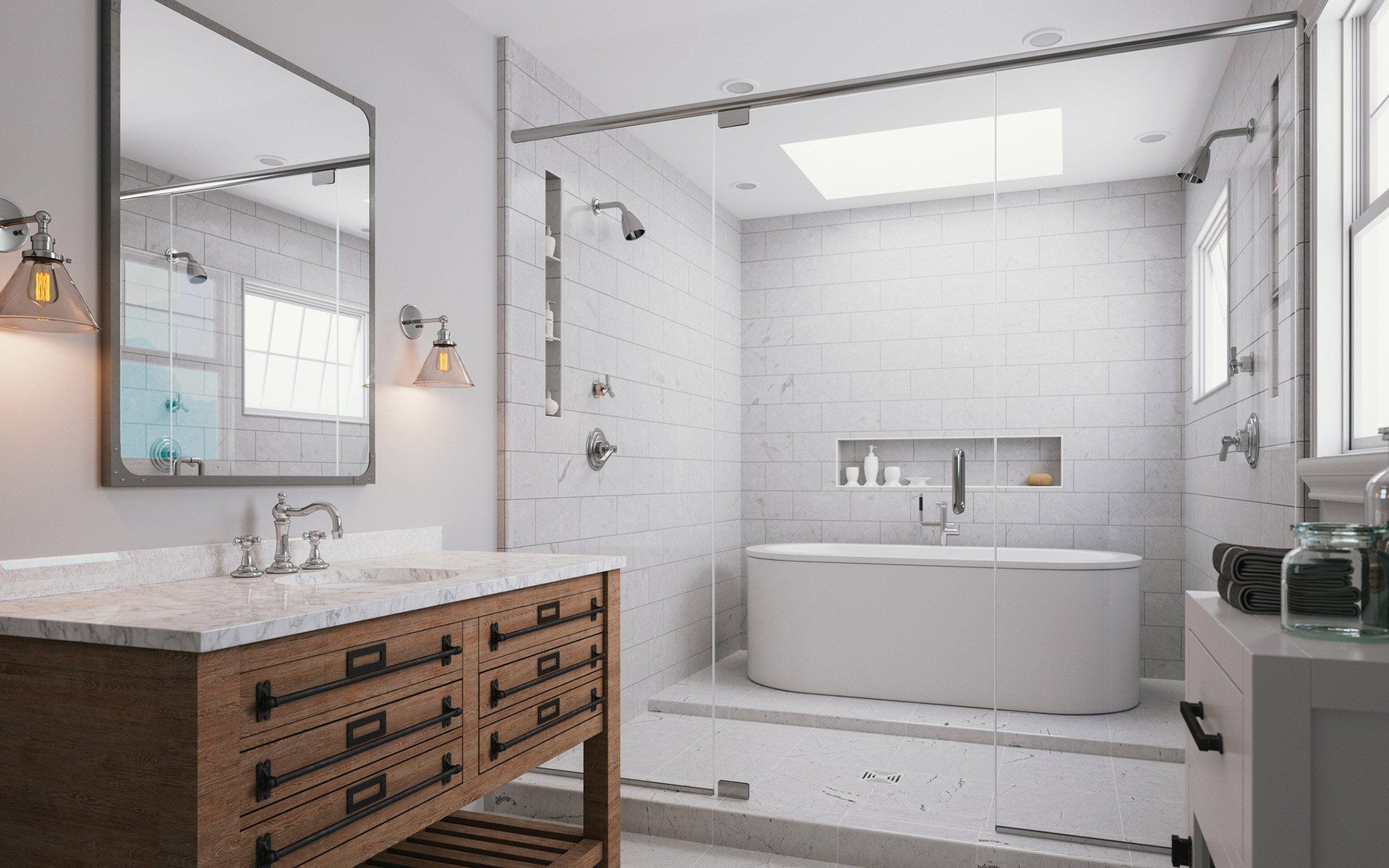 Beautiful Bathroom — Dover, NJ — Alfredo’s Construction LLC