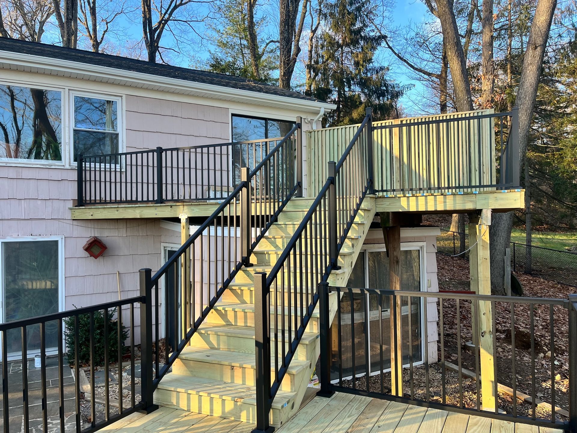 Deck of the House. | Dover, NJ | Alfredo’s Construction LLC