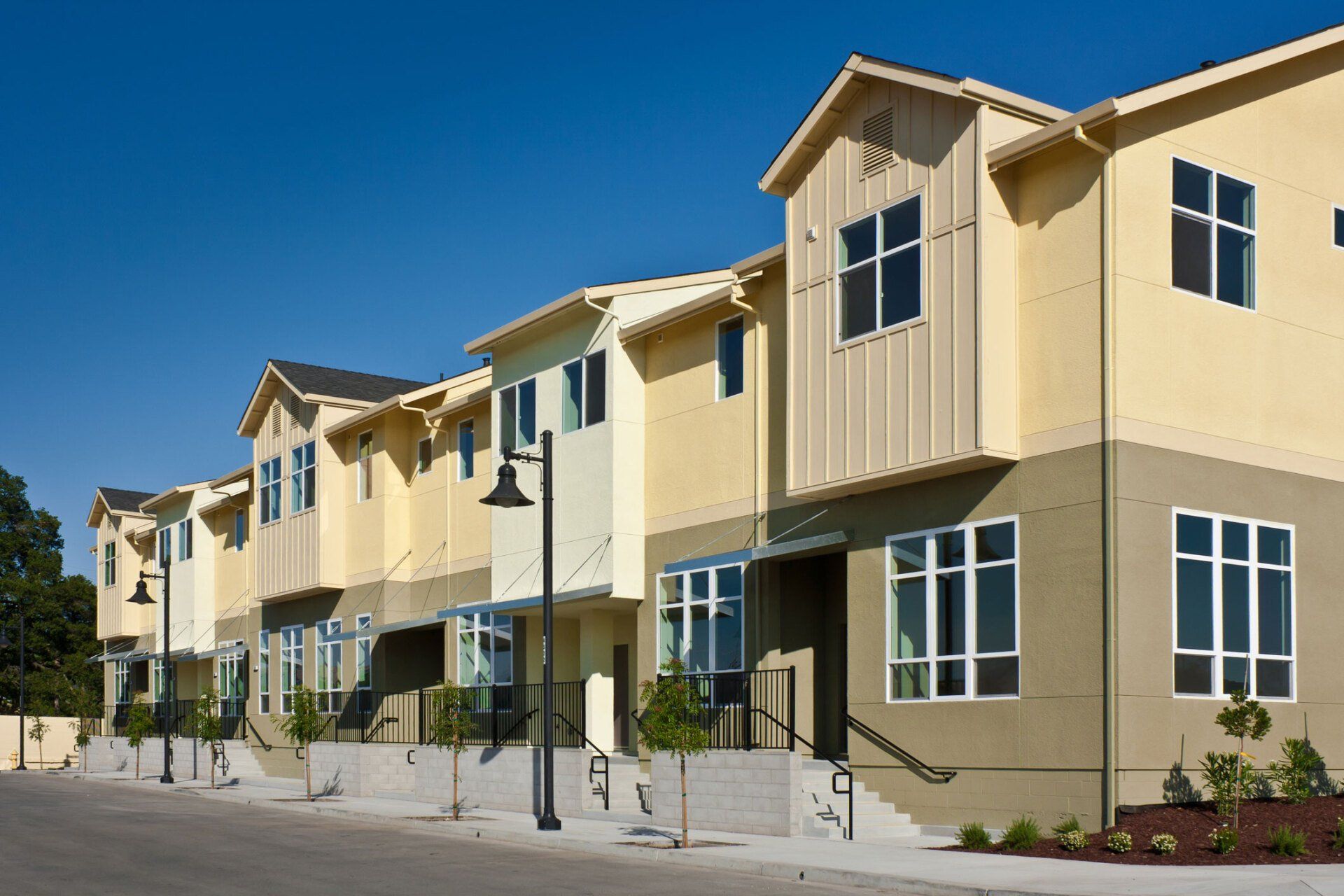 Row of Residential Homes — San Jose, CA — Business & Escrow Service Center