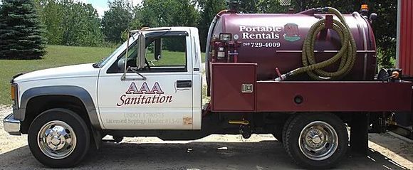 AAA Sanitation Pump Truck — Athens, MI — AAA Sanitation