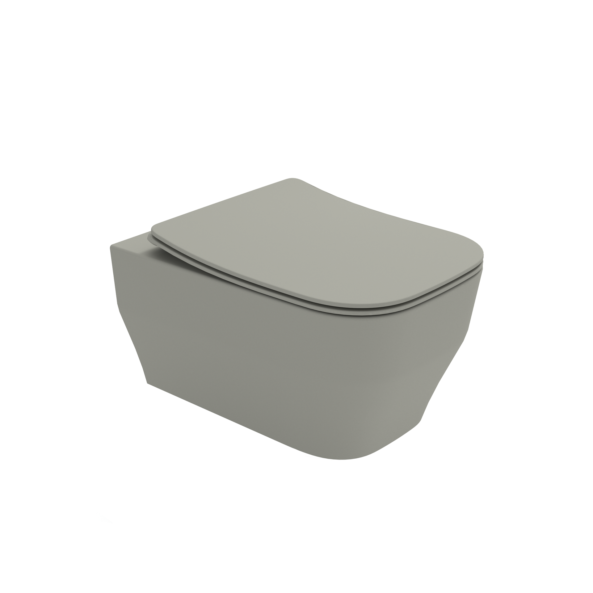 Contenitore per alimenti con coperchio grigio, di forma rettangolare arrotondata su sfondo bianco.