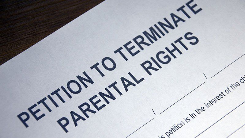Petition to terminate parental rights form