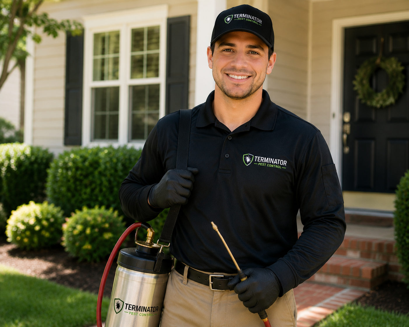 pest control Daphne AL technician residential service visit