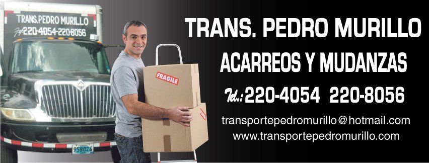 Transporte Pedro Murillo hombre y camión